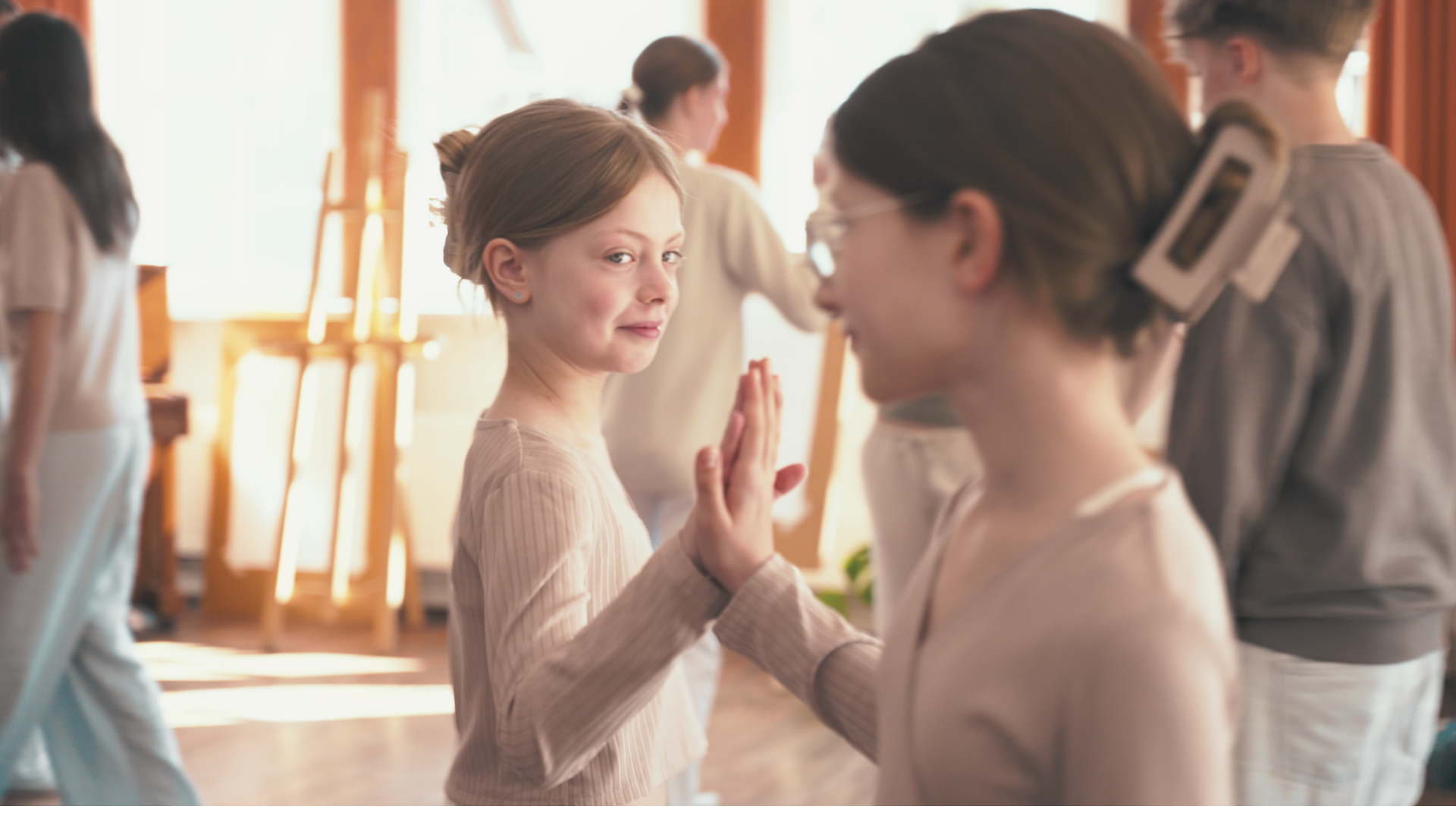 Children in movement activity